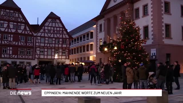 Eppingen: Mahnende Worte zum neuen Jahr