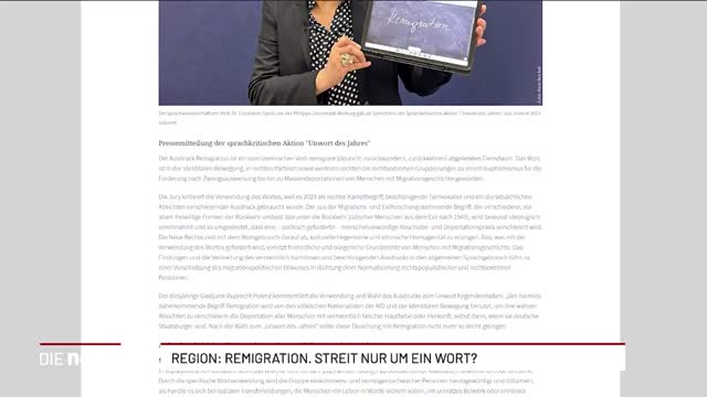 Region: Remigration. Streit nur um ein Wort?