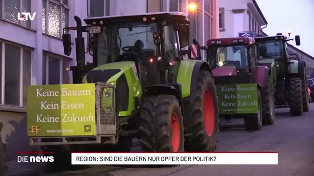 Region: Sind die Bauern nur Opfer der Politik?