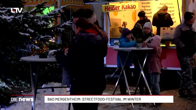 Bad Mergentheim: Streetfood-Festival im Winter 