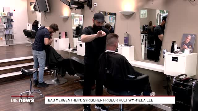 Bad Mergentheim: Syrischer Friseur holt WM-Medaille 