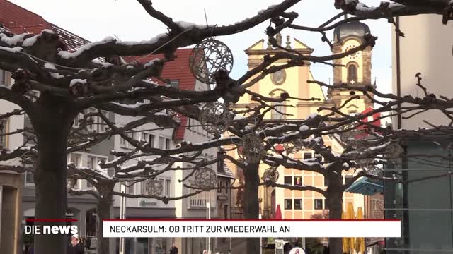 Neckarsulm: OB tritt zur Wiederwahl an