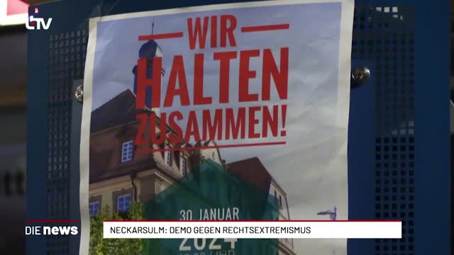 Neckarsulm: Demo gegen Rechtsextremismus