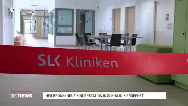 Heilbronn: Neue Kinderstation in SLK-Klinik eröffnet