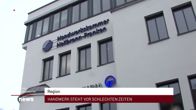 Newsblock: Region: Handwerk steht vor schlechten Zeiten +++ Region: IHK startet Veranstaltungsreihe „Denkanstöße“ +++ Ne