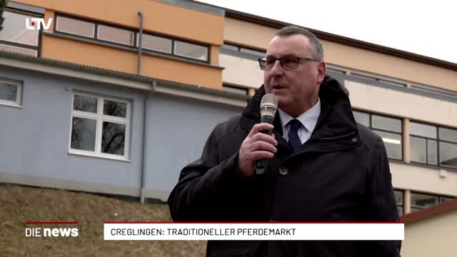 Creglingen: Traditioneller Pferdemarkt