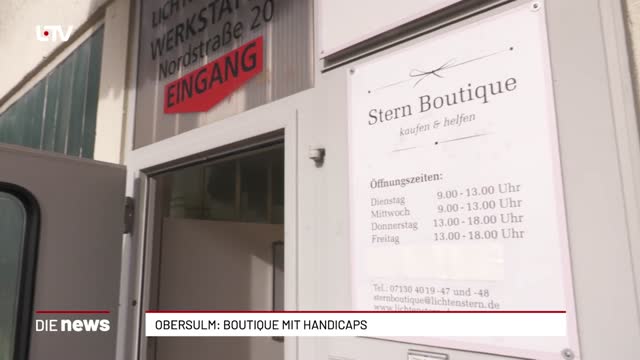 Obersulm: Boutique mit Handicaps