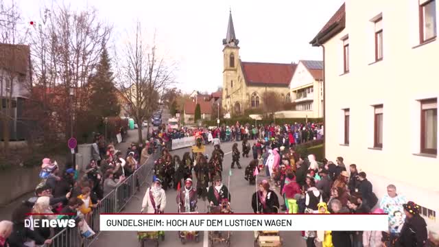 Gundelsheim: Hoch auf dem lustigen Wagen