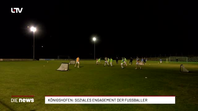 Königshofen: Soziales Engagement der Fußballer 