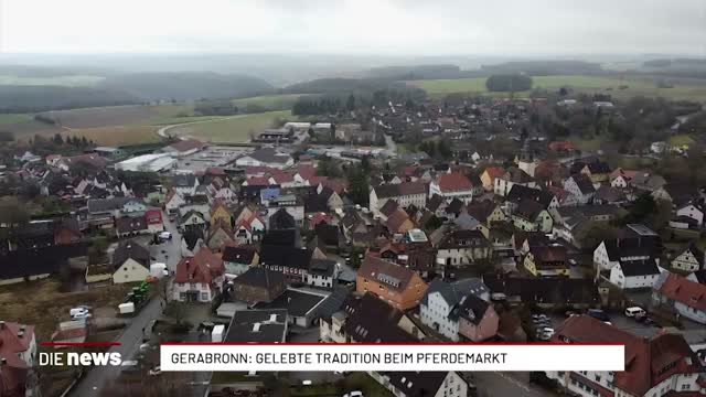 Gerabronn: Gelebte Tradition beim Pferdemarkt 