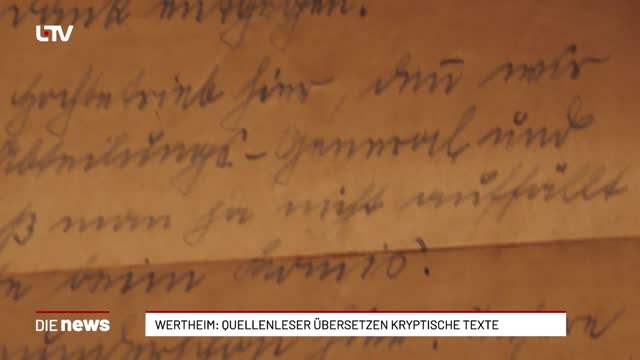 Wertheim: Quellenleser übersetzen kryptische Texte