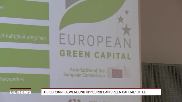 Heilbronn: Bewerbung um "European Green Capital"-Titel