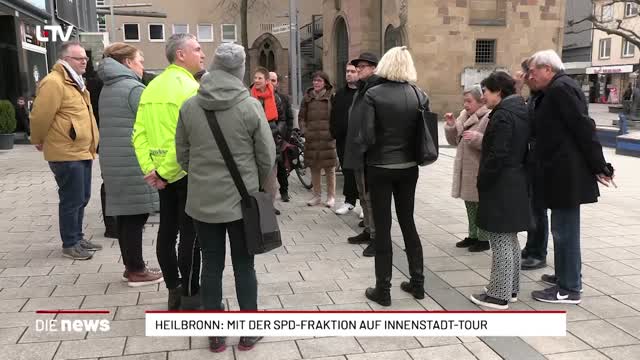 Heilbronn: Mit der SPD-Fraktion auf Innenstadt-Tour