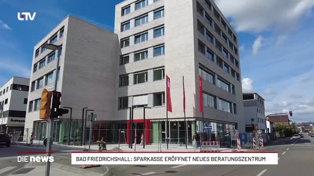 Bad Friedrichshall: Sparkasse eröffnet neues Beratungszentrum