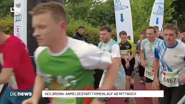 Heilbronn: Anmeldestart Firmenlauf ab Mittwoch