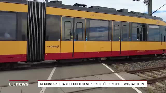 Region: Kreistag beschließt Streckenführung Bottwartalbahn