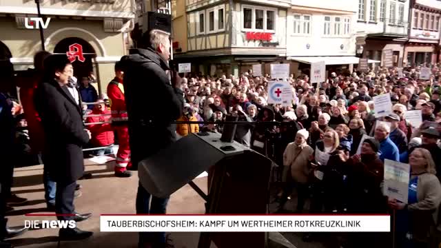 Tauberbischofsheim: Kampf um Wertheimer Rotkreuzklinik 