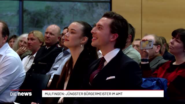 Mulfingen: Jüngster Bürgermeister im Amt 
