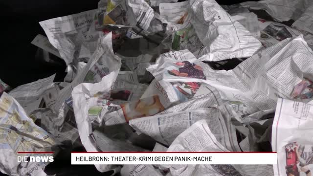Heilbronn: Theater-Krimi gegen Panik-Mache