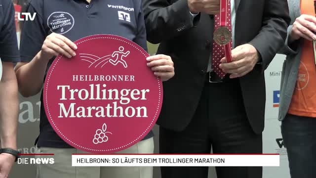 Heilbronn: So läufts beim Trollinger Marathon