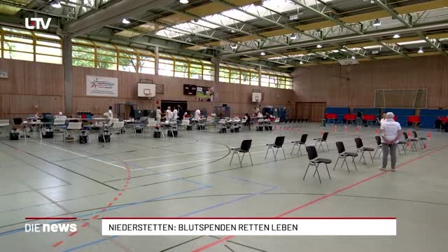 Niederstetten: Blutspenden retten Leben 