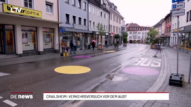 Crailsheim: Verkehrsversuch vor dem Aus? 