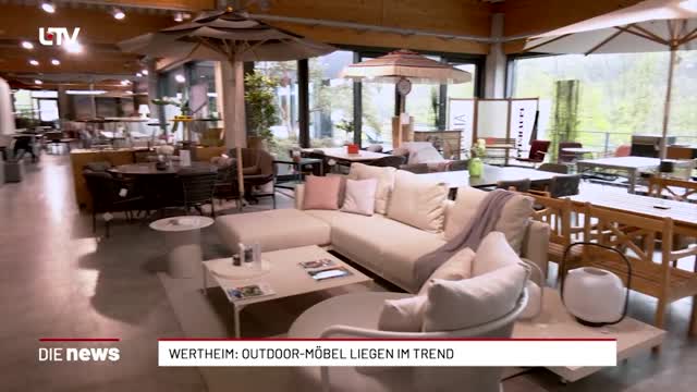 Wertheim: Outdoor-Möbel liegen im Trend 