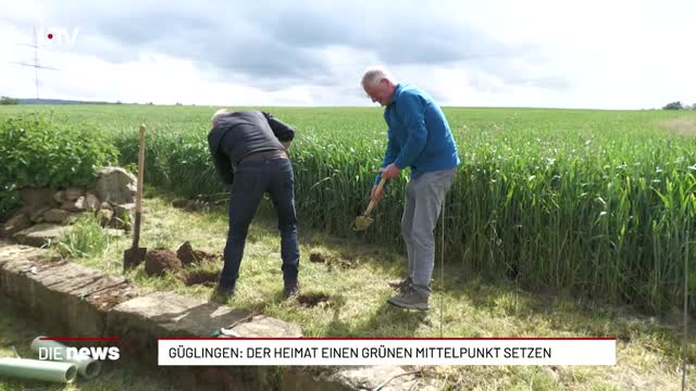 Güglingen: Der Heimat einen grünen Mittelpunkt setzen