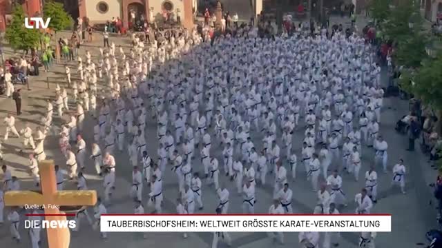 Tauberbischofsheim: Weltweit grösste Karate-Veranstaltung 