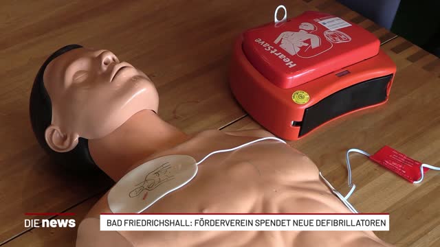 Bad Friedrichshall: Förderverein spendet neue Defibrillatoren