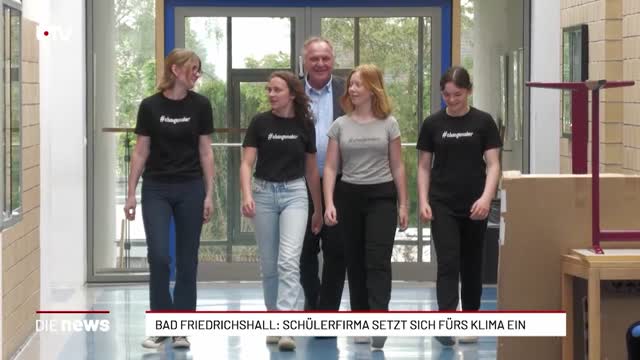 Bad Friedrichshall: Schülerfirma setzt sich fürs Klima ein