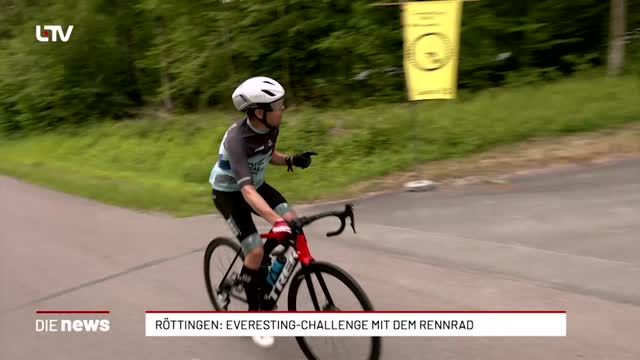 Röttingen: Everesting-Challenge mit dem Rennrad 