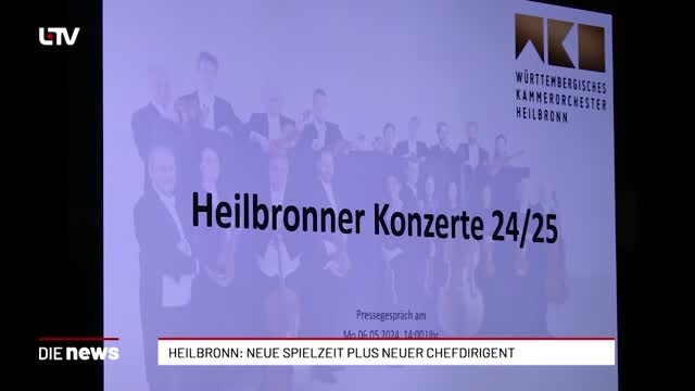 Heilbronn: Neue Spielzeit plus neuer Chefdirigent