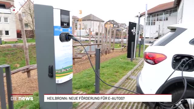 Heilbronn: Neue Förderung für E-Autos?
