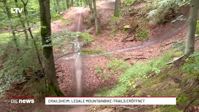 Crailsheim: Legale Mountainbike-Trails eröffnet 