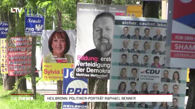 Heilbronn: Politiker-Porträt Raphael Benner