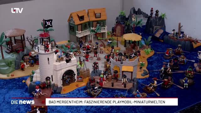 Bad Mergentheim: Faszinierende Playmobil-Miniaturwelten 