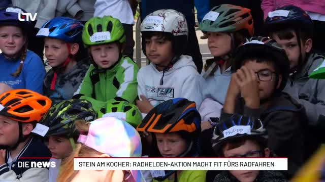 Stein am Kocher: RadHelden-Aktion macht fit fürs Radfahren