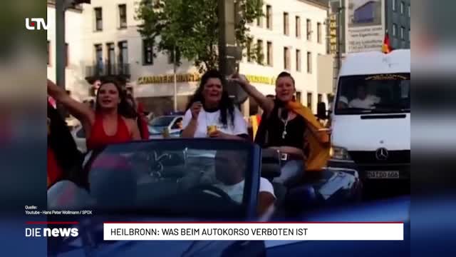 Heilbronn: Was beim Autokorso verboten ist