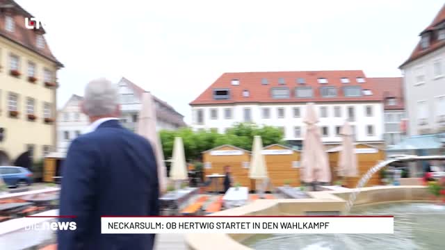 Neckarsulm: OB Hertwig startet in den Wahlkampf