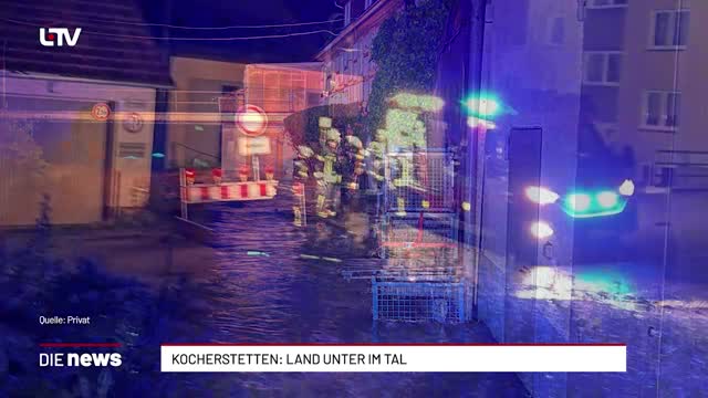 Kocherstetten: Land unter im Tal