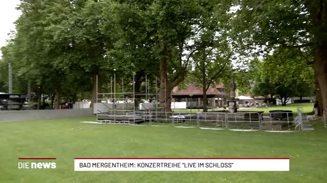 Bad Mergentheim: Konzertreihe „Live im Schloss“ 