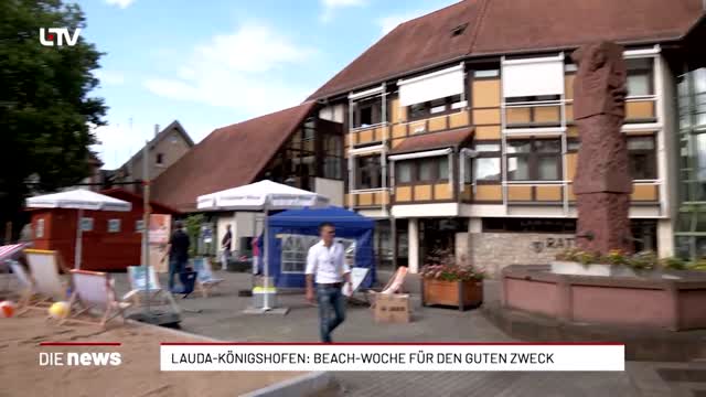 Lauda-Königshofen: Beach-Woche für den guten Zweck 