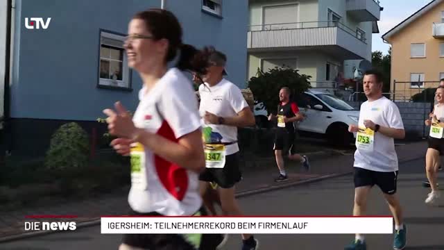 Igersheim: Teilnehmerrekord beim Firmenlauf 