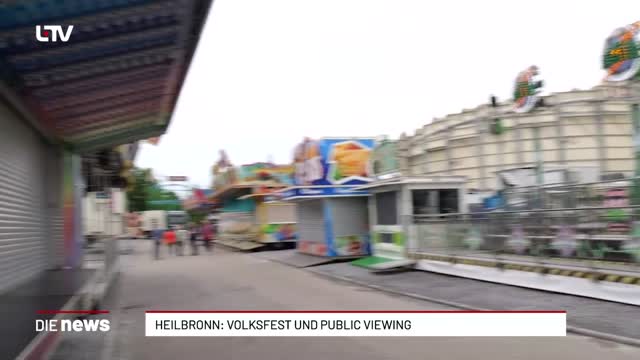 Heilbronn: Volksfest und Public Viewing