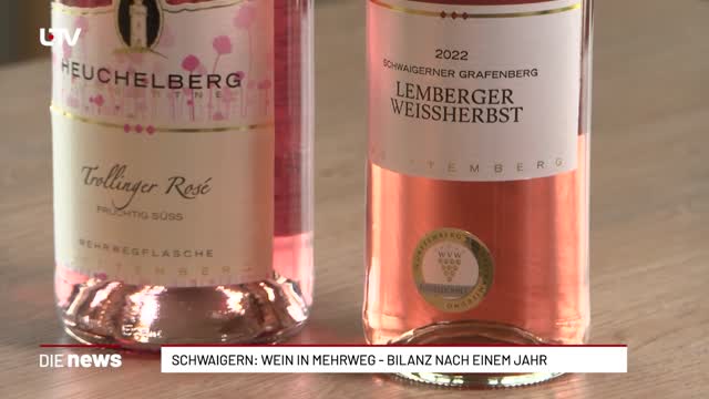 Heuchelberg: Wein in Mehrwegflaschen - Bilanz nach einem Jahr