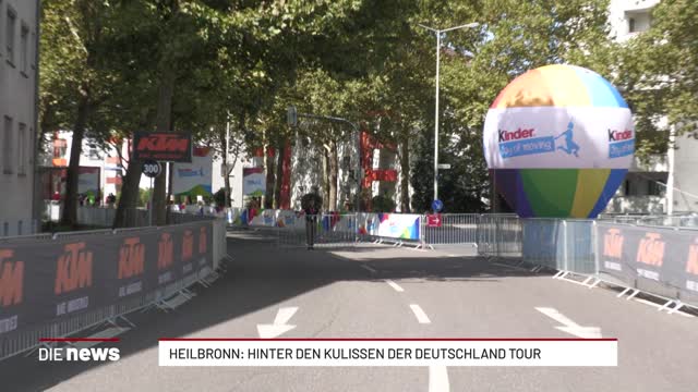 Heilbronn: Hinter den Kulissen der Deutschland Tour