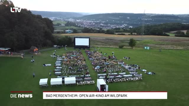 Bad Mergentheim: Open Air-Kino am Wildpark 