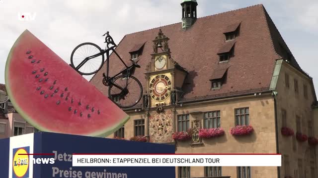 Heilbronn: Etappenziel bei Deutschland Tour 