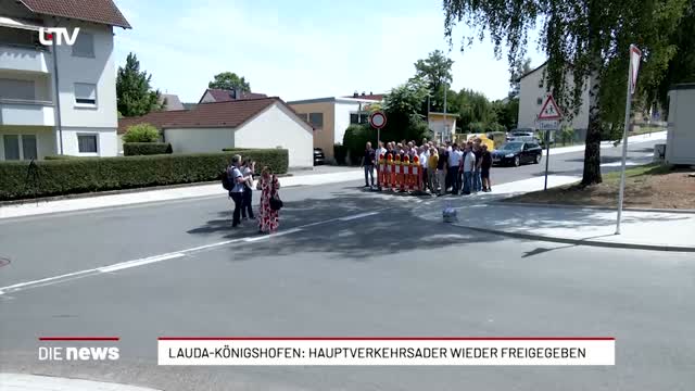 Lauda-Königshofen: Hauptverkehrsader wieder freigegeben